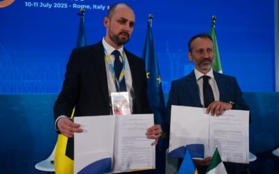 АМПУ підписала меморандуми про співпрацю з двома італійськими портовими адміністраціями на Конференції з питань відновлення України в Римі