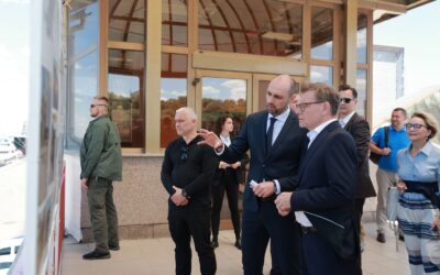 Міністри закордонних справ Німеччини та України відвідали Одеський морський порт